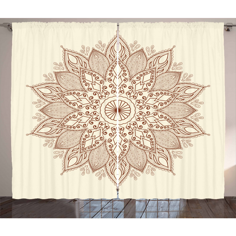 Round Lace Curtain