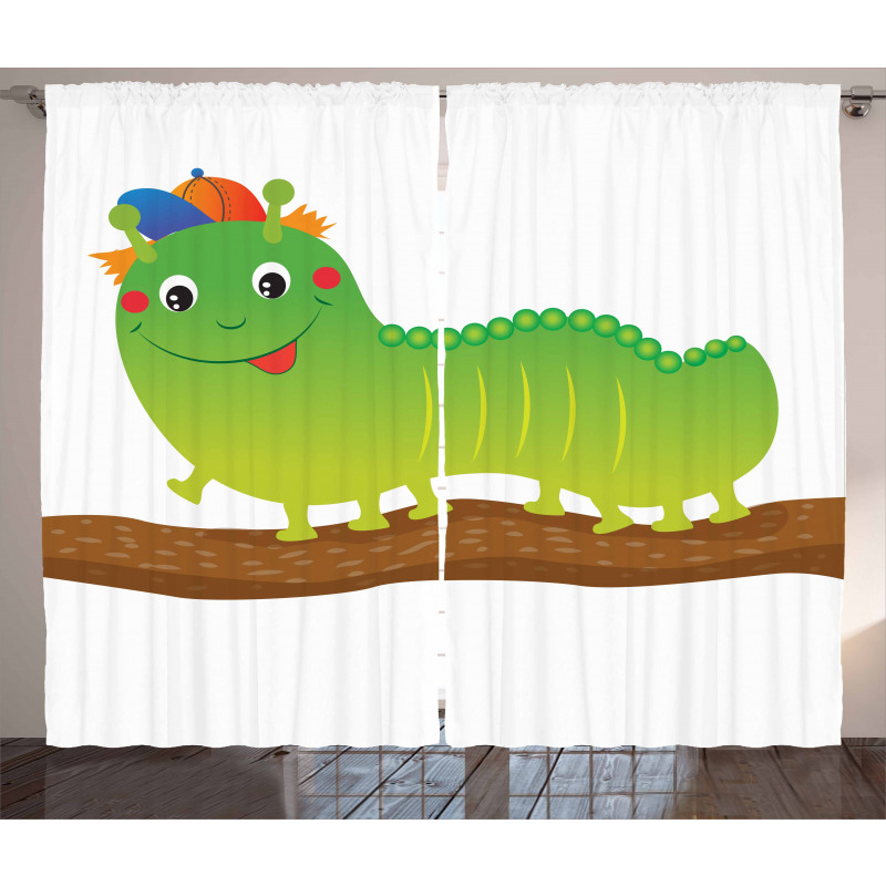 Baby Animal Design Curtain