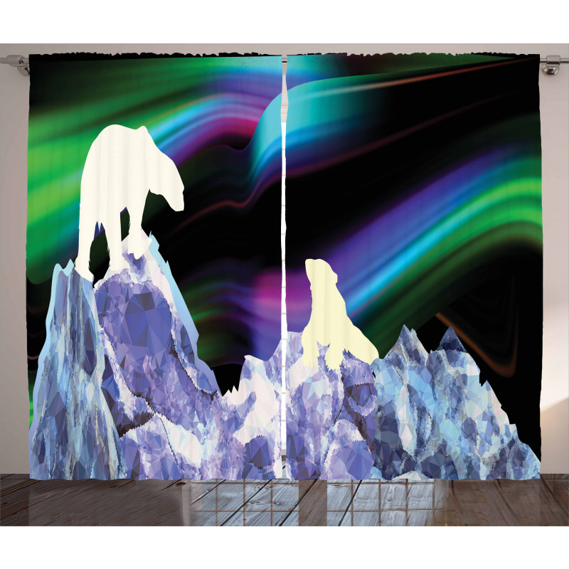 Aurora Borealis Ice Curtain
