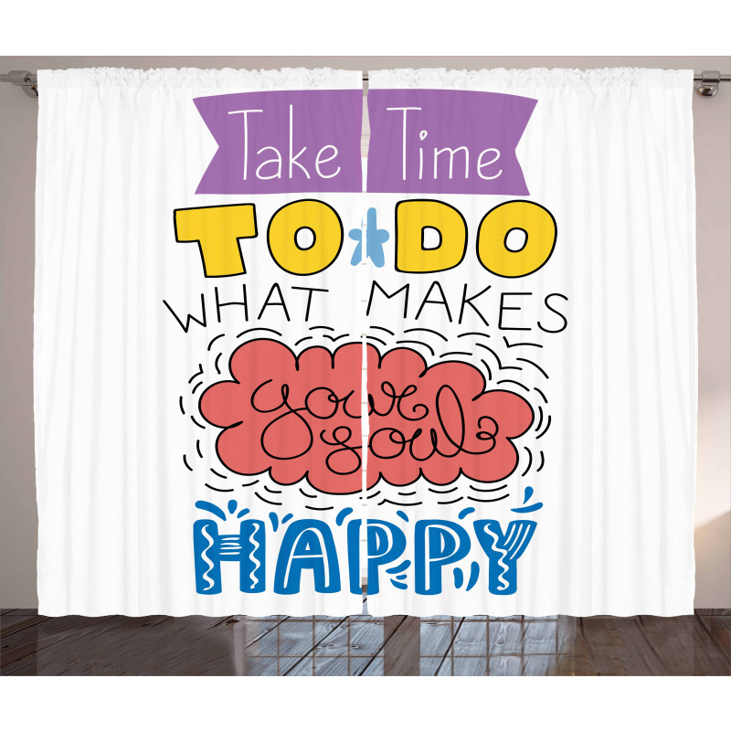 Make Your Soul Happy Curtain