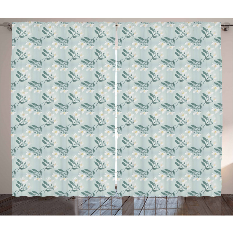 Spring Nature Revival Curtain