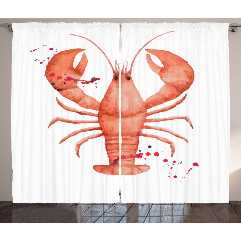 Fresh Organic Seafood Curtain
