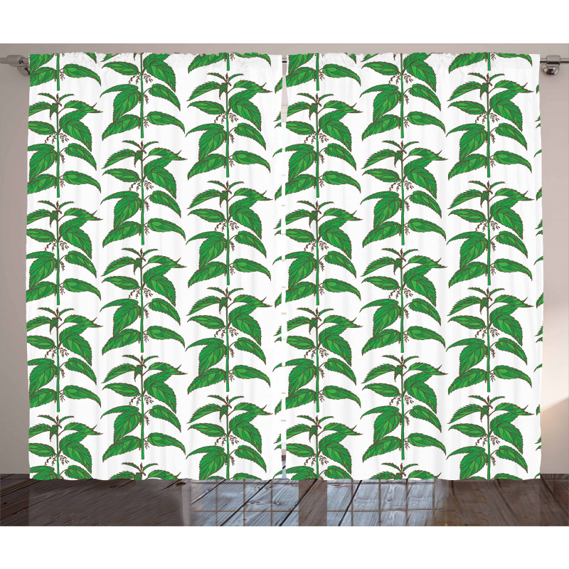 Nettle Branches Curtain