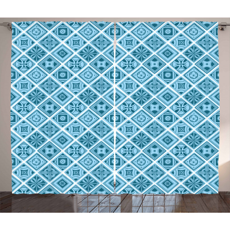 Lisboa Azulejos Curtain