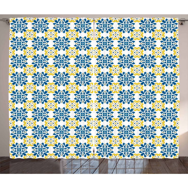Portuguese Mosaic Tile Curtain