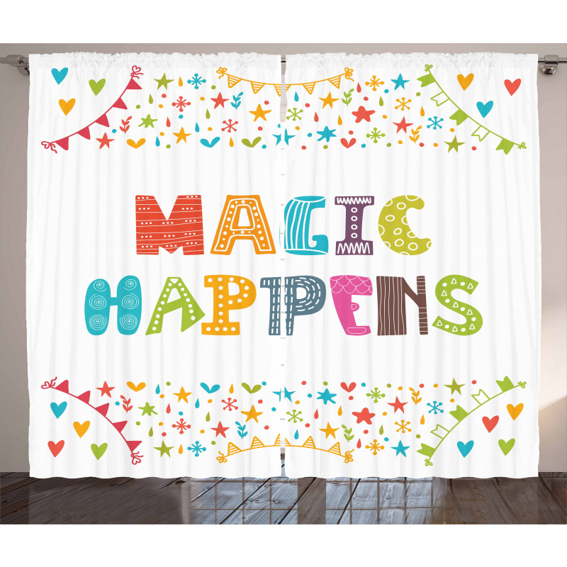 Magic Happens Curtain