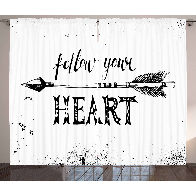 Follow Your Heart Curtain