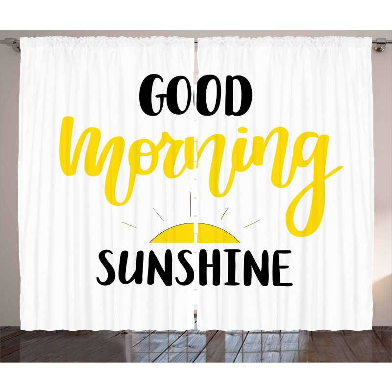 Morning Sunshine Curtain