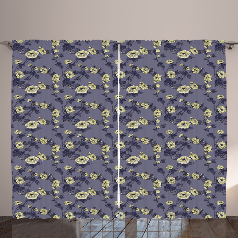 Vintage Style Romantic Curtain