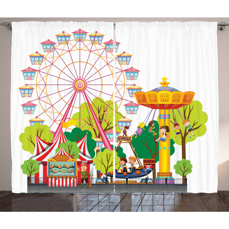 Carnival Tents Curtain