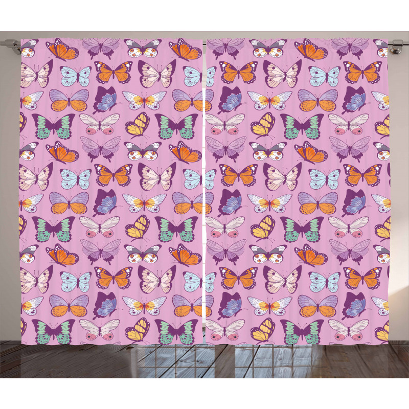 Emperor Butterfly Curtain