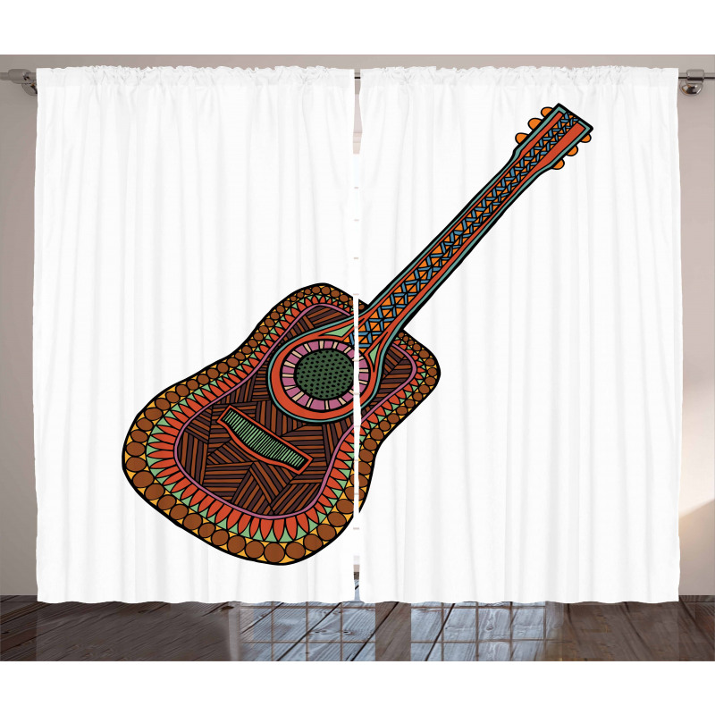 Acoustic Guitar Curtain