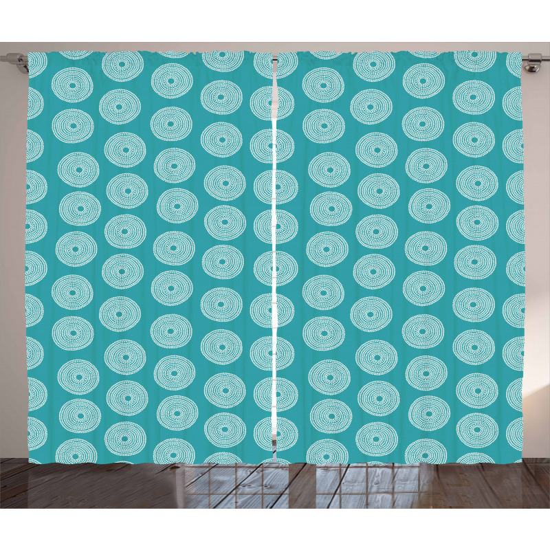 Dotted Circles Curtain