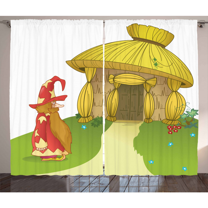 Fantasy Fairy Land Nursery Curtain