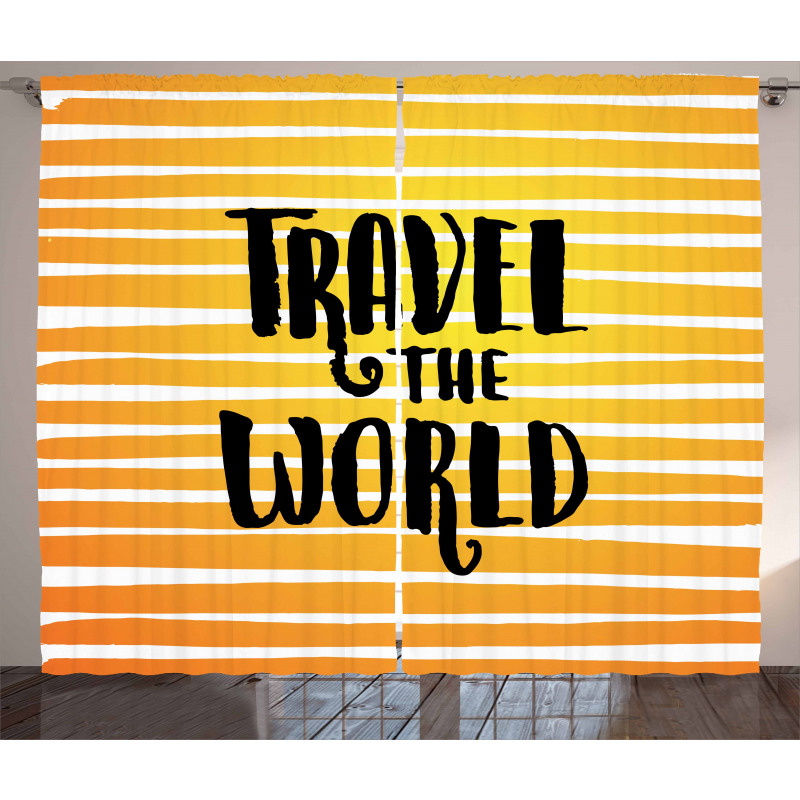 Travel the World Exploration Curtain