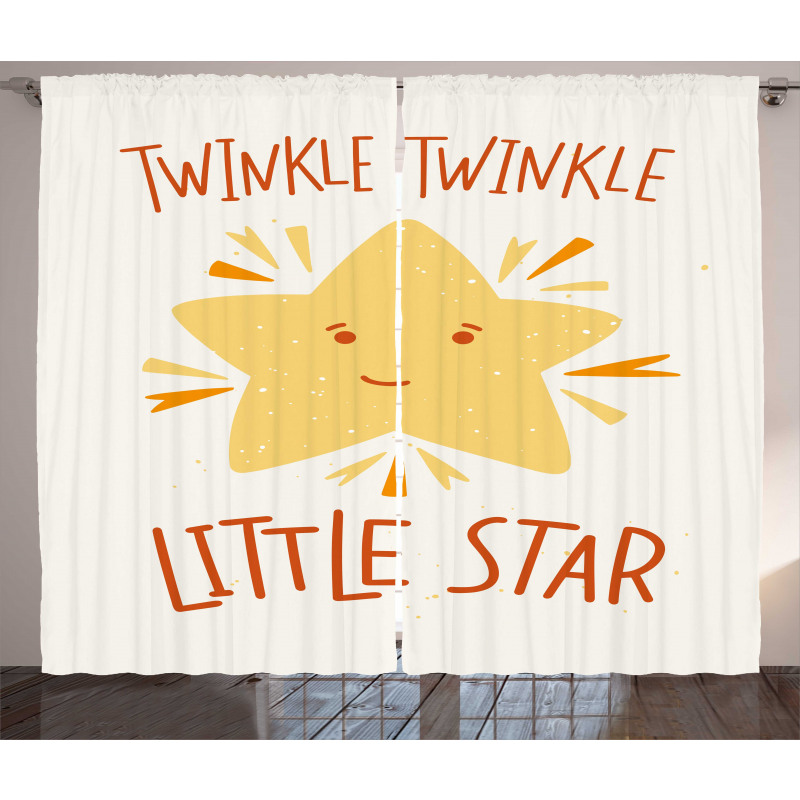 Twinkle Twinkle Little Star Curtain
