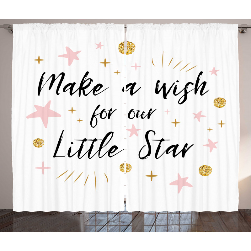 Make a Wish for Little Star Curtain