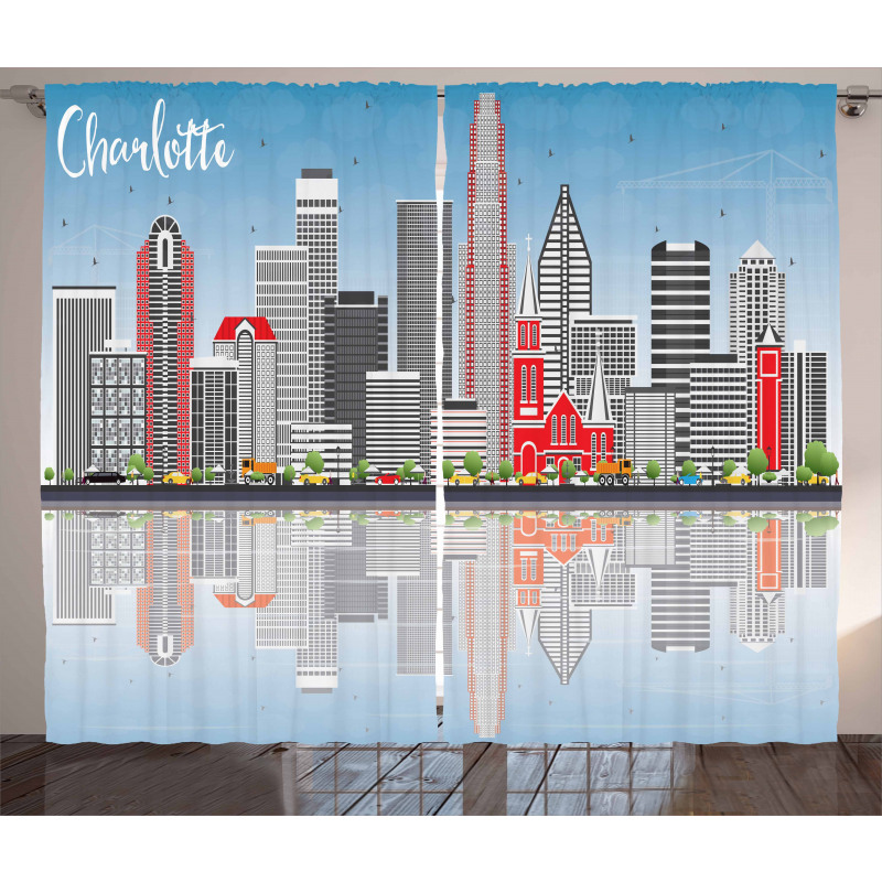 Charlotte Skyline Curtain
