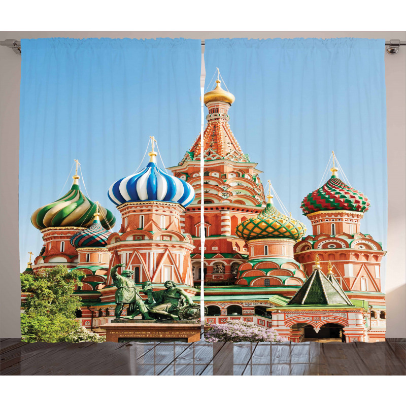 Russian Architecture Curtain