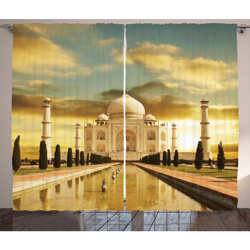 Taj Mahal Photography Curtain