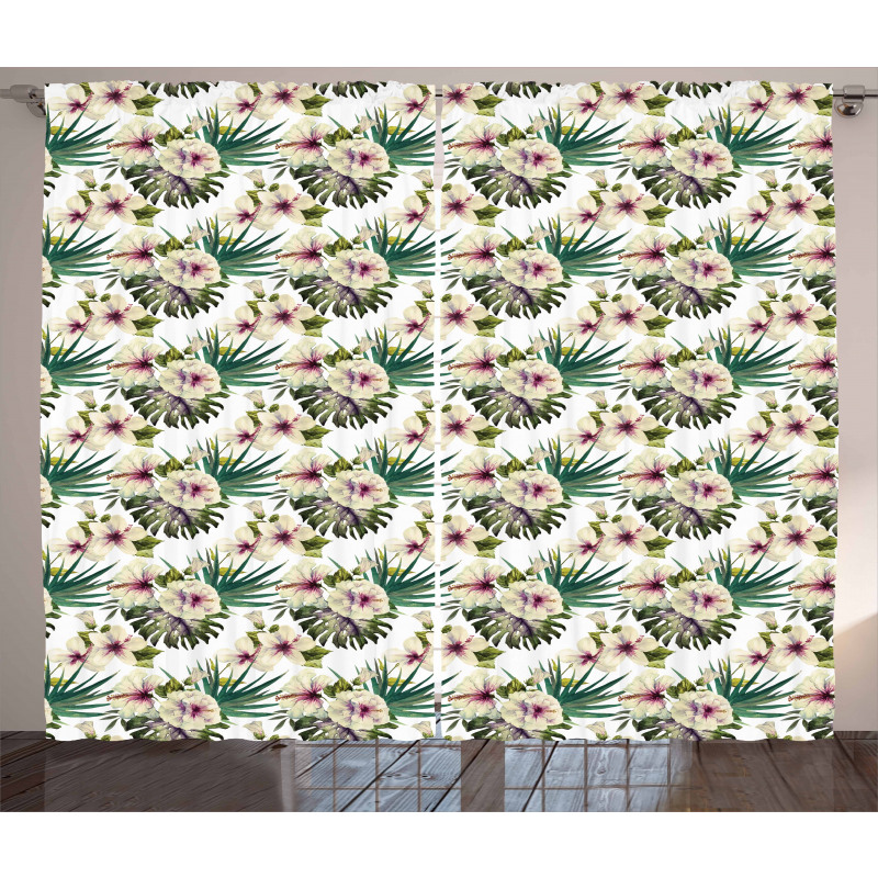 Romantic Jungle Flourish Curtain