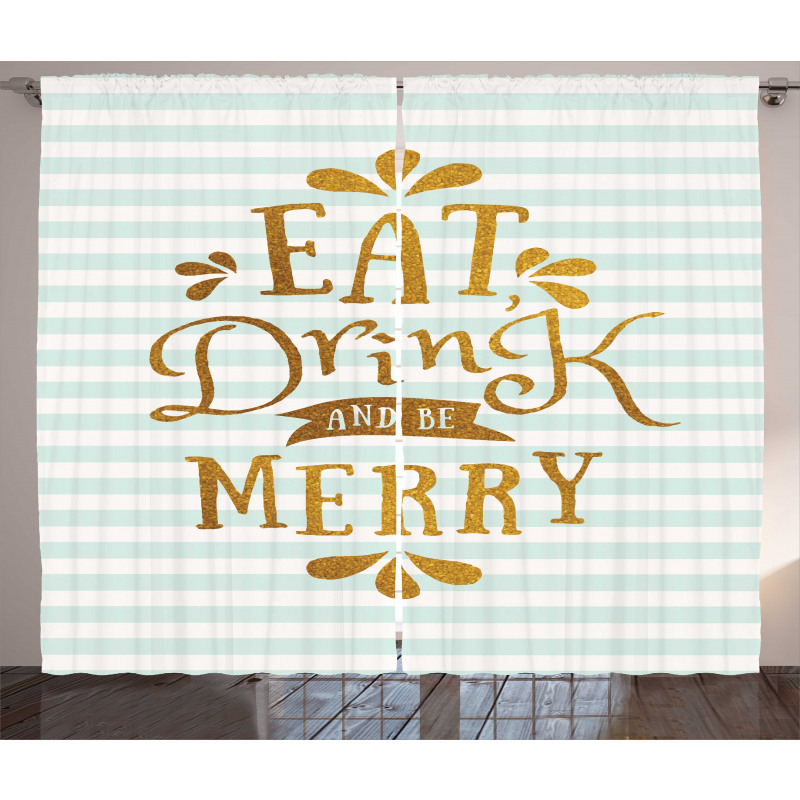 Xmas Greeting Curtain