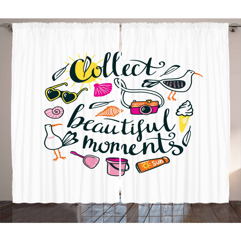 Collect Memories Curtain