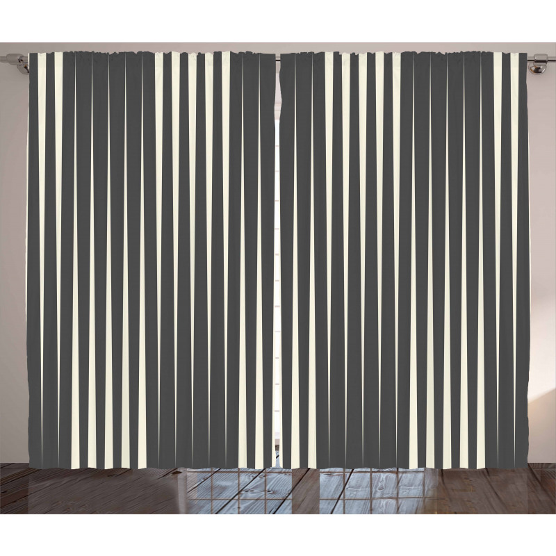 Minimalist Stripes Curtain