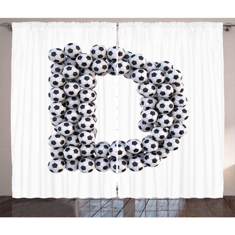 Alphabet Curtain