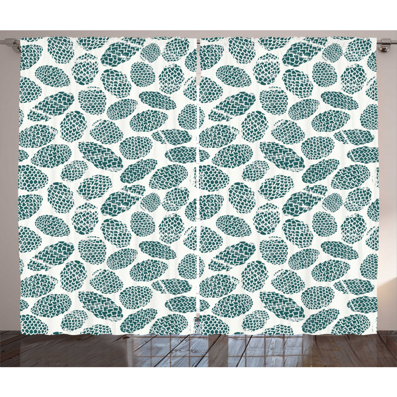 Botanical Woodland Theme Curtain