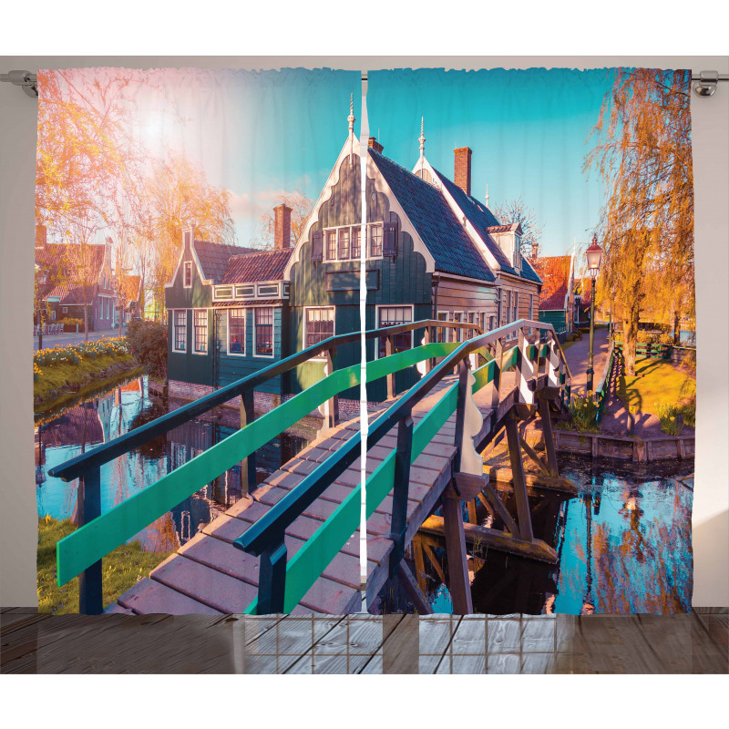 Dutch Village Zaanstad Curtain