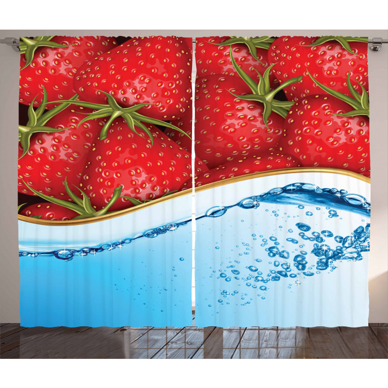 Summer Fruit and Water Curtain