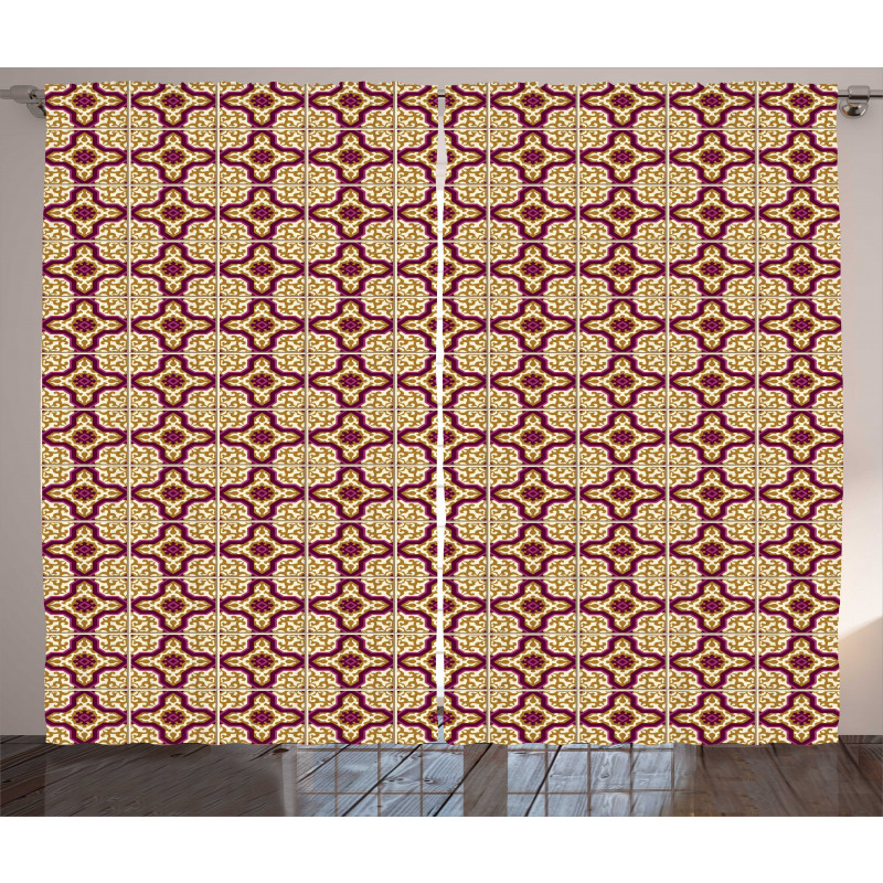 Traditional Mosaic Tiles Curtain