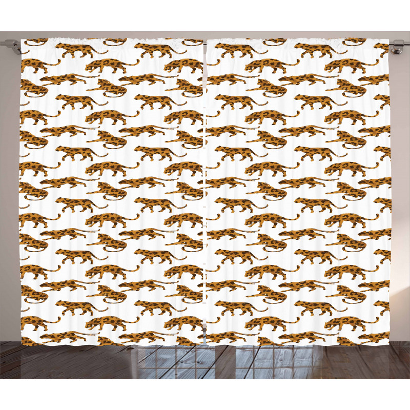 Exotic Animal Design Curtain