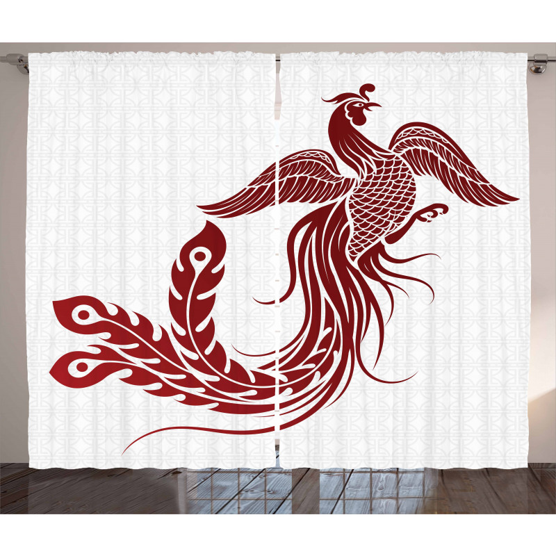 Traditional Chinese Bird Curtain