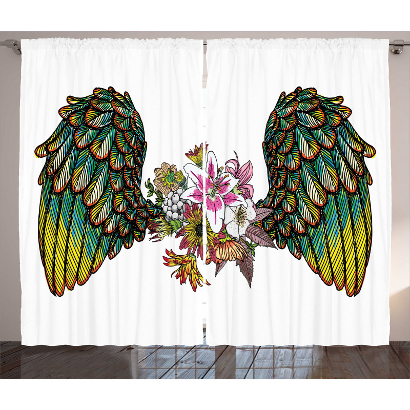 Bohemian Flower Curtain