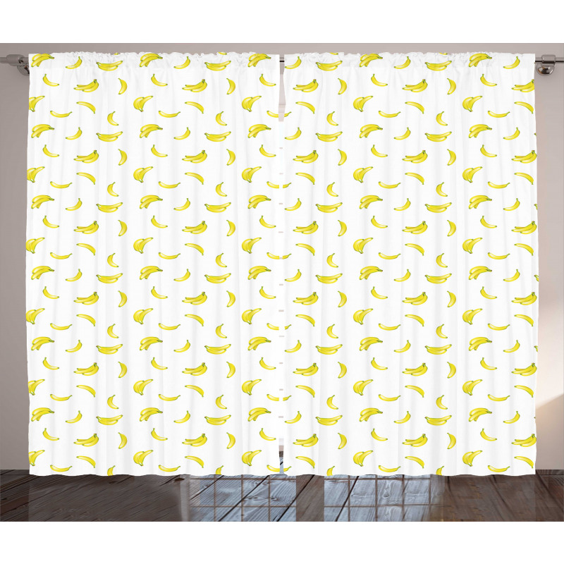 Tropical Fruit Exotic Food Curtain