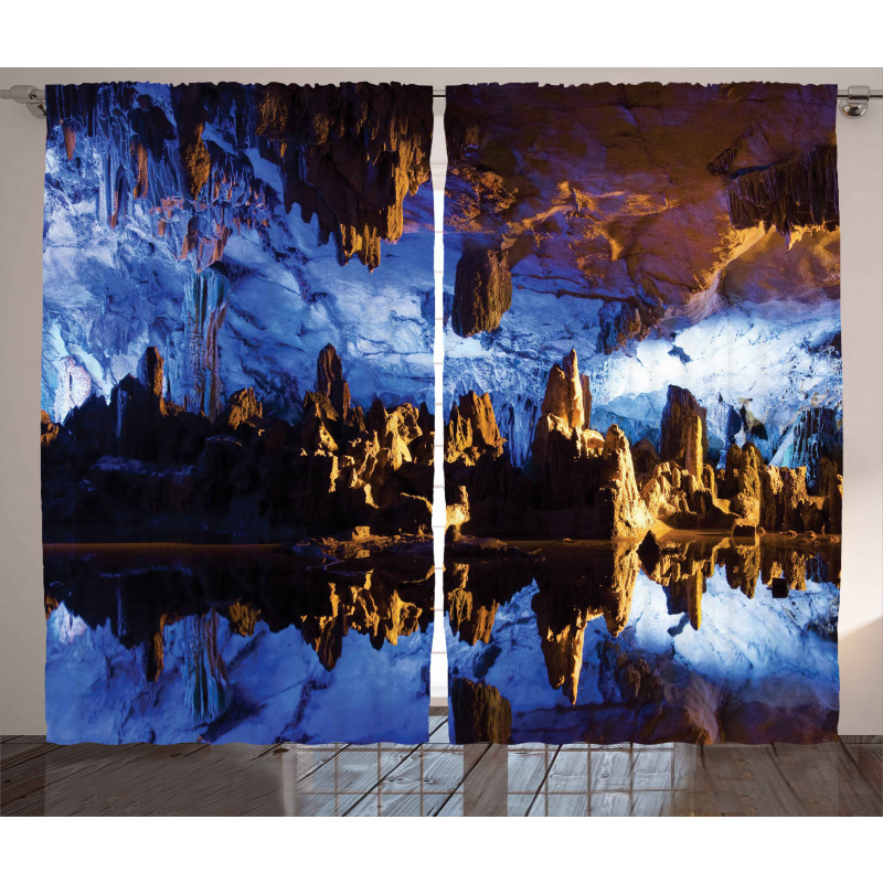 Cave Formation Reflection Curtain