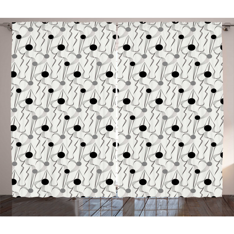 Streamlines and Circles Curtain