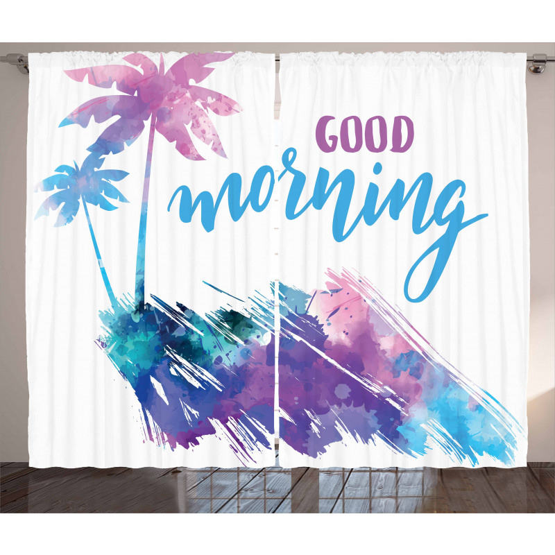 Tropical Vibe Curtain