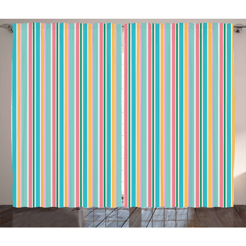 Funky Thin Lines Curtain