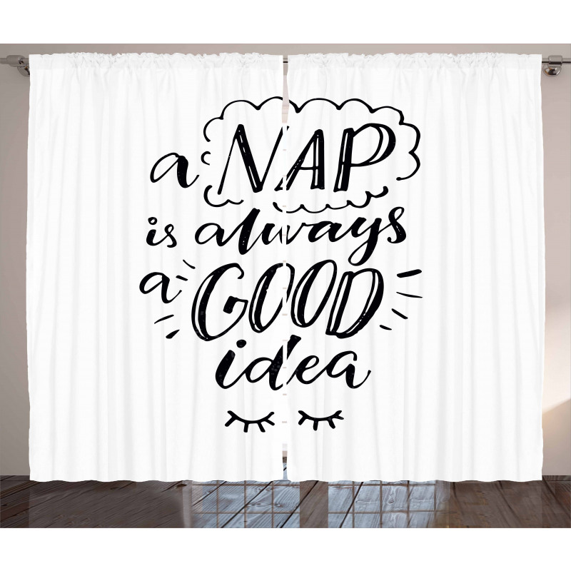 Nap is Always an Idea Curtain