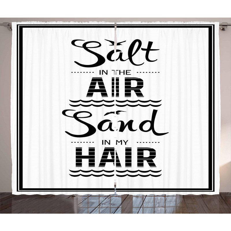 Salt in the Air Salt in Hair Curtain