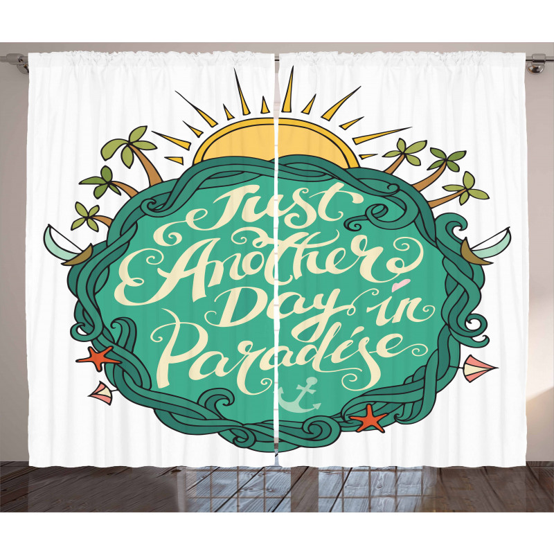 Another Day Paradise Curtain