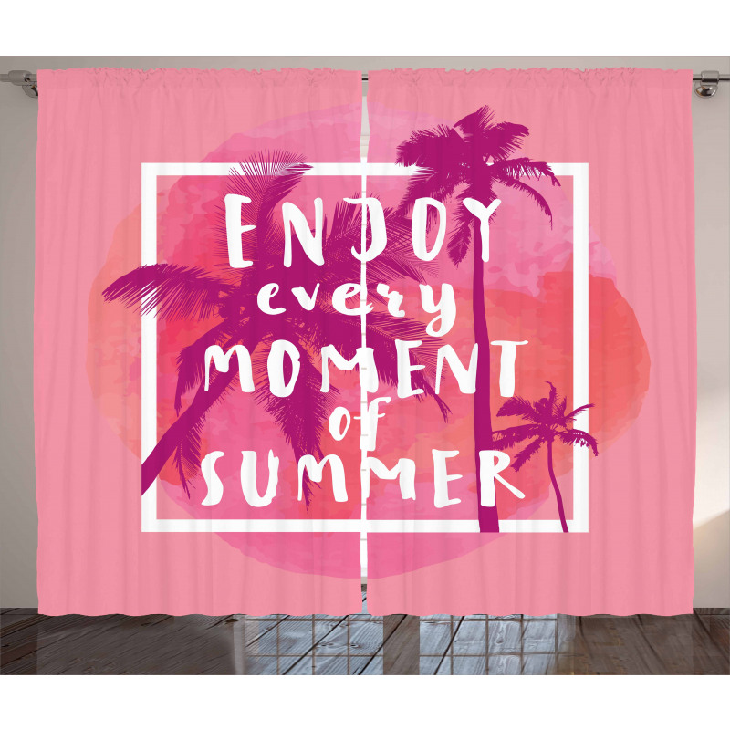 Enjoy Summer Curtain