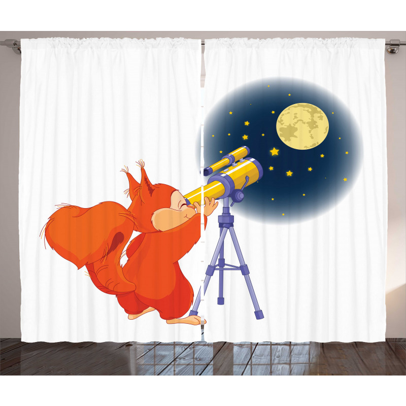 Animal with a Telescope Curtain