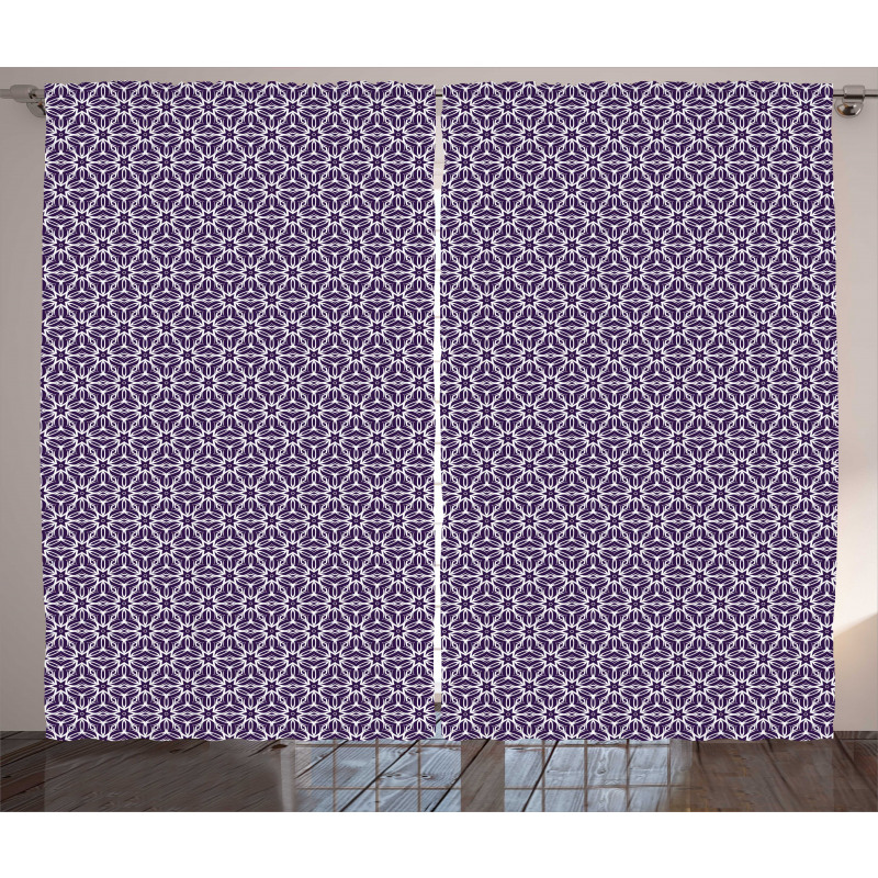 Monotone Design Romantic Curtain