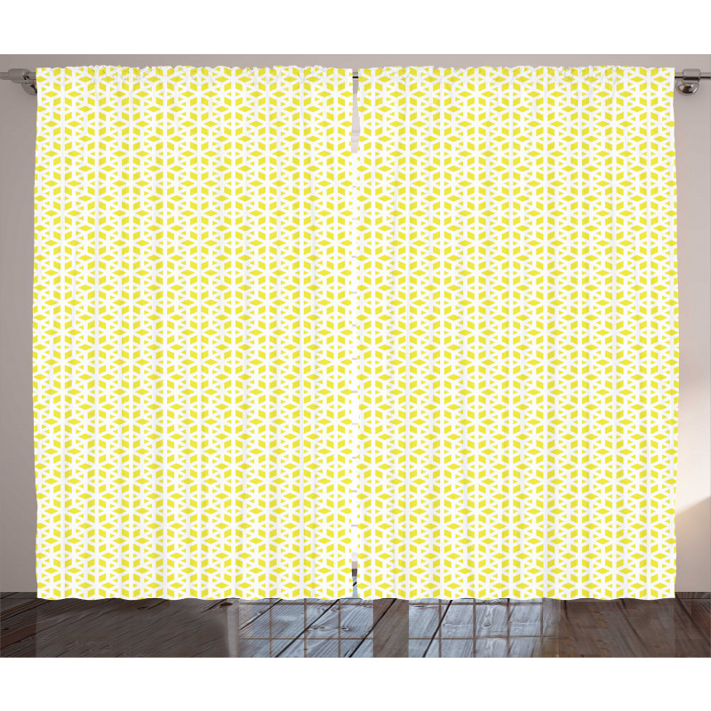 Wavy Lines Design Curtain