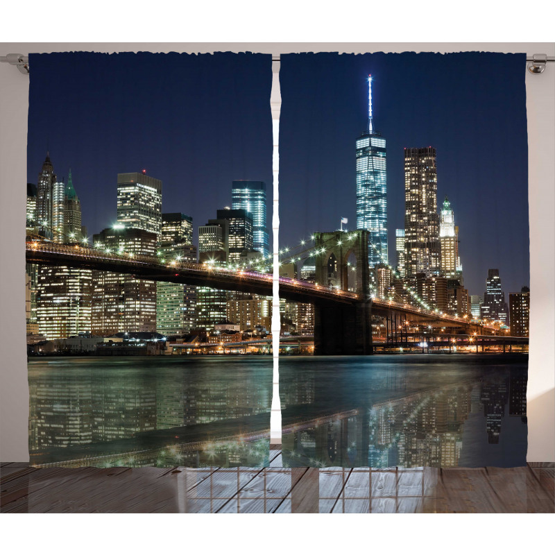 Brooklyn Bridge Curtain