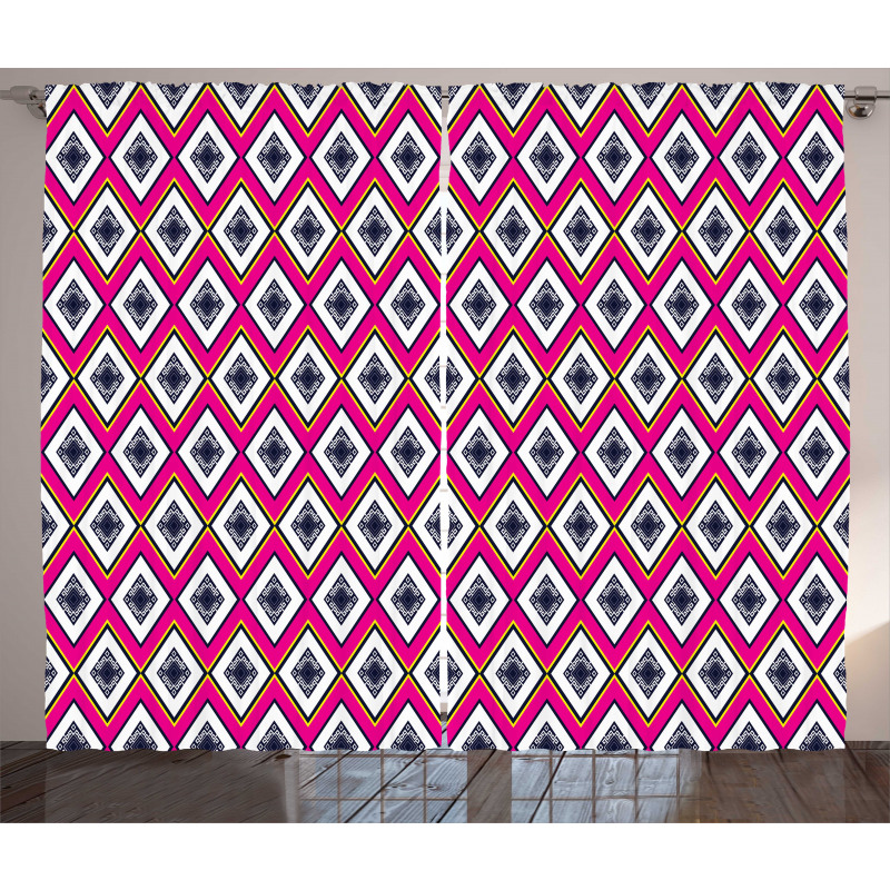 Motif Batik Design Curtain